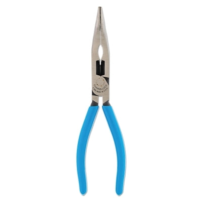 Channellock E388 Bulk Long Nose Pliers Angled, Angled Needle Nose, High Carbon Steel, 9 5/8 in