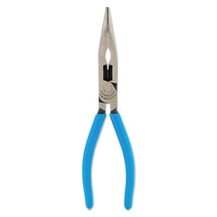 Channellock E388 Bulk Long Nose Pliers Angled, Angled Needle Nose, High Carbon Steel, 9 5/8 in