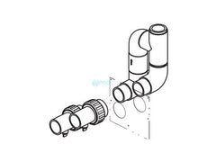 Raypak H000042 Heat Pump Bypass Assy