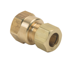 BrassCraft 66-6-6X 3/8 in. OD Tube x FIP Brass Adapter