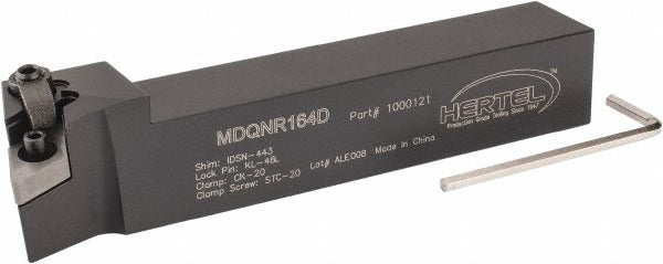 HERTEL Hertel 1000121 Mdqn Indexable Turning Toolholder
