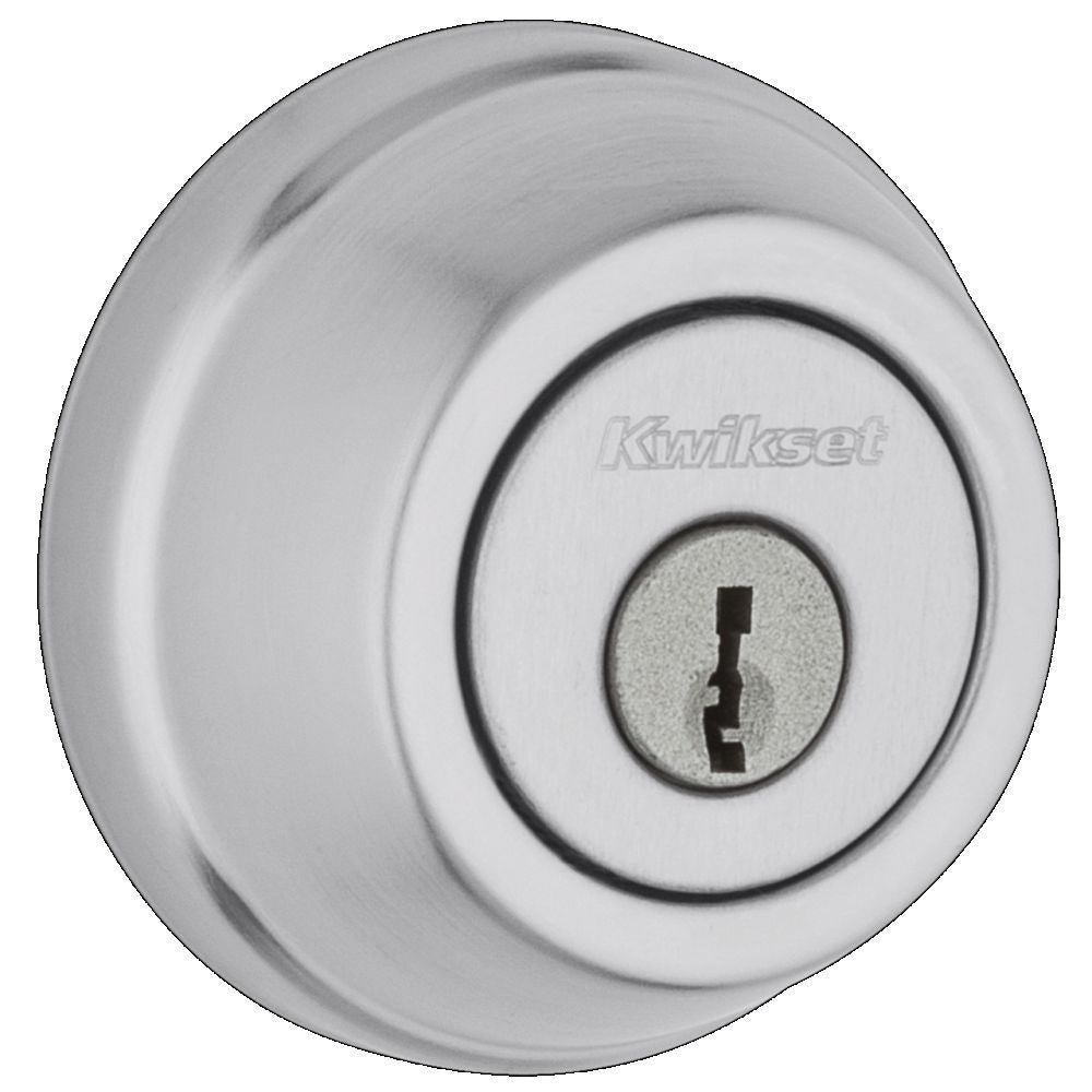 KWIKSET Kwikset 780-26D.STRKP Single Cylinder Deadbolt Satin Chrome