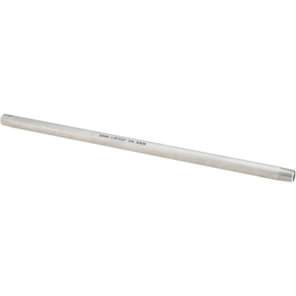 VALUE COLLECTION Value Collection 6BN1/8X10 Ss Pipe Nipple Sch 40 Npt