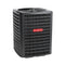 Goodman - 1.5 Ton Cooling - 40k BTU/Hr Heating - Air Conditioner + Multi Speed Furnace System - 15.0 SEER - 80% AFUE - Upflow