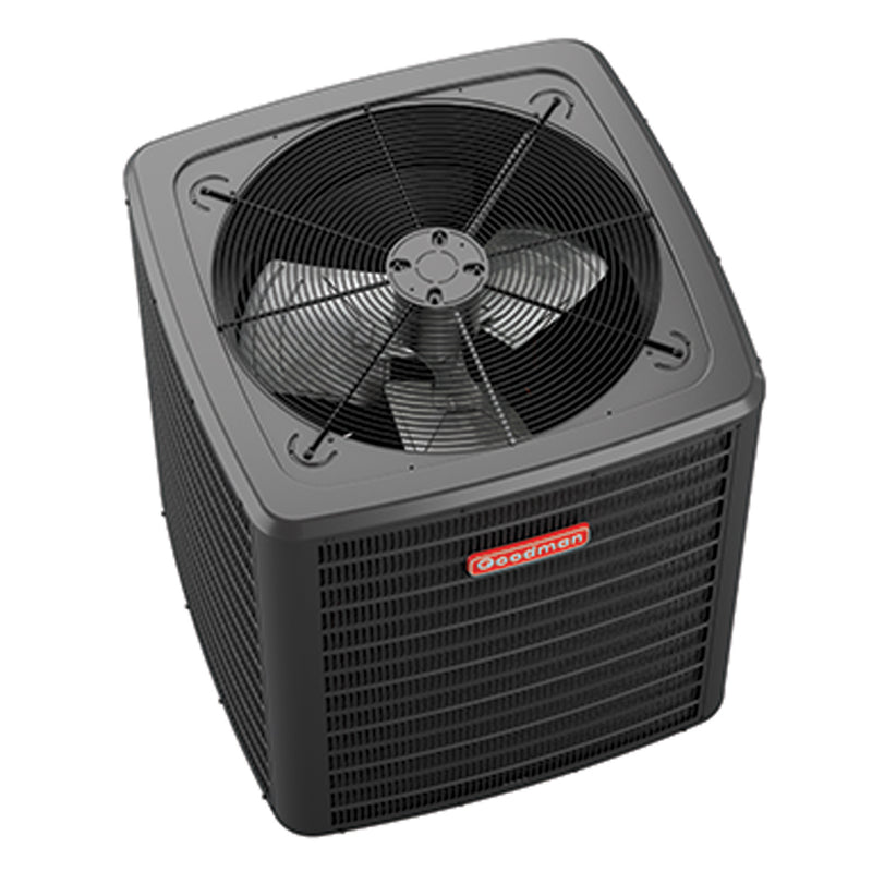 Goodman - 3 Ton Cooling - 80k BTU/Hr Heating - Air Conditioner + Variable Speed Furnace System - 13.8 SEER2 - 80% AFUE - Downflow