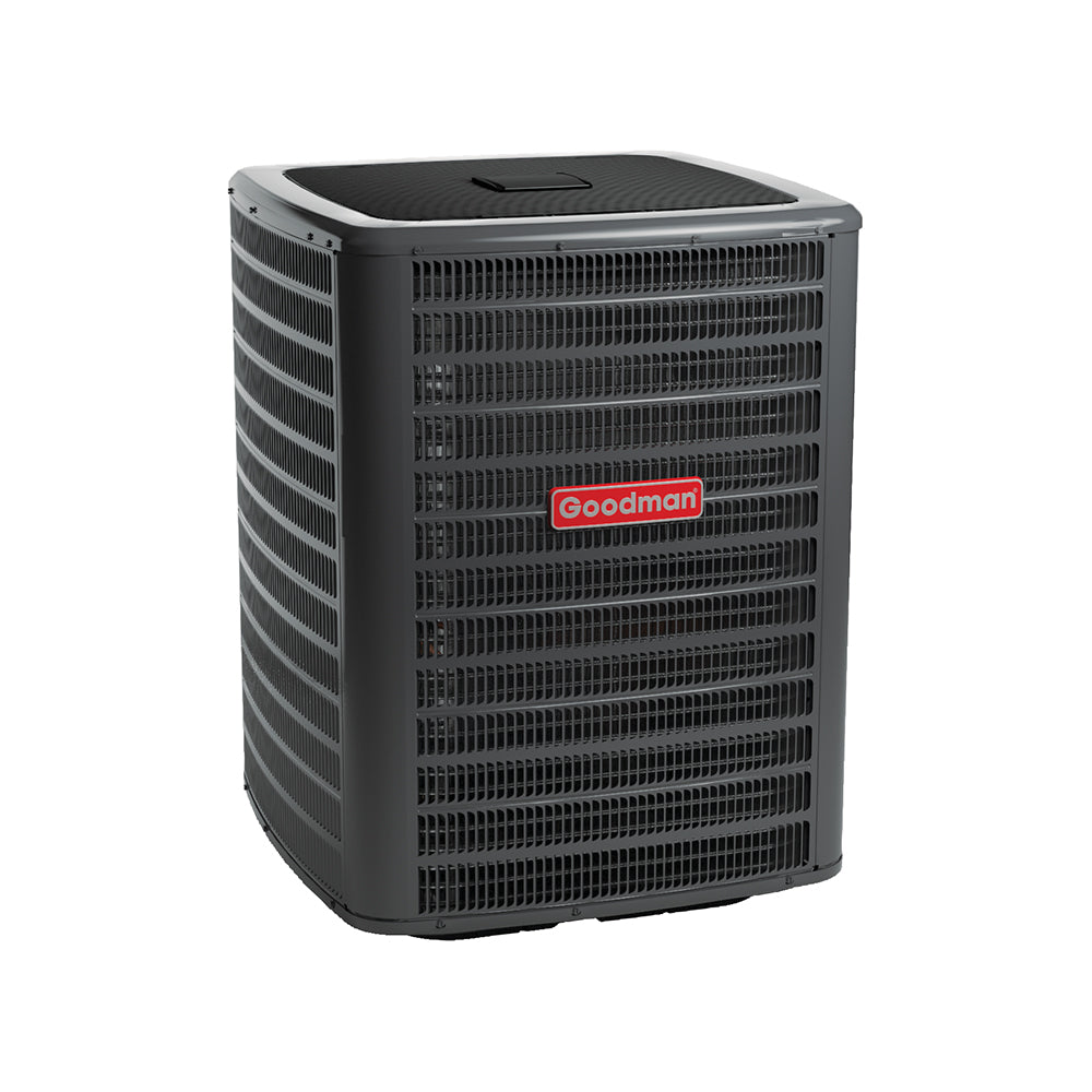 Goodman - 3.0 Ton Cooling - Air Conditioner + Coil System - 14.3 SEER2 - 17.5" Coil Width - For Upflow/Downflow Installation