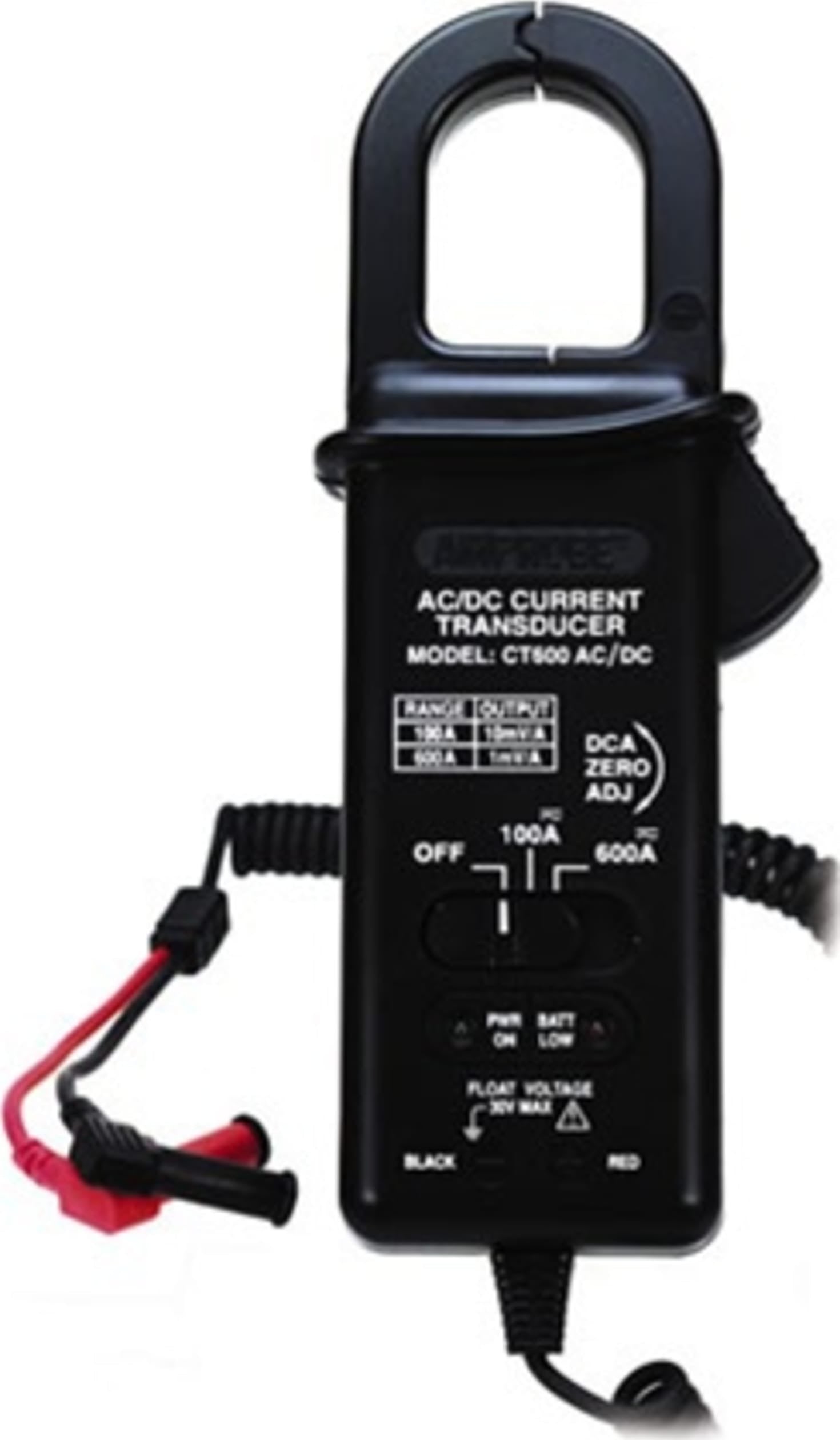 AMPROBE Amprobe CT-600 AC/DC Clamp-On Transducer 600 A (100/600 A ranges) CT235A