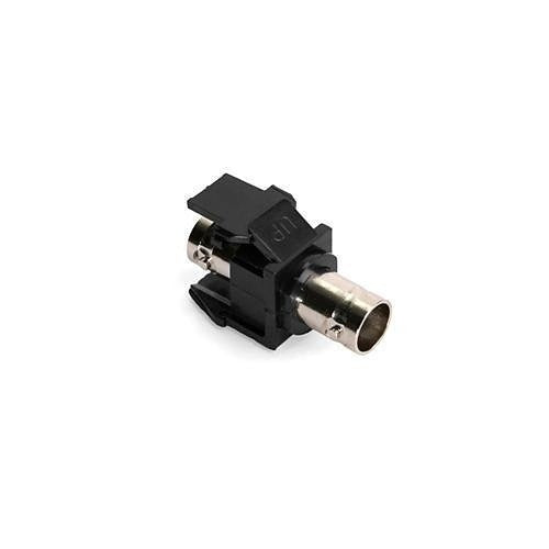 LEVITON Leviton Telcom 41084-BEF Bnc F/f Connector Insert Black