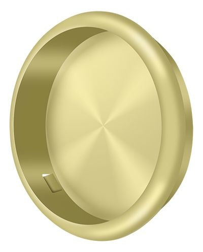 DELTANA Deltana FP221RU3 Flush Pull Round Bright Brass