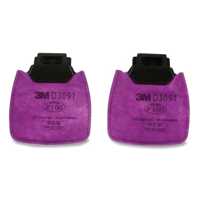 3M 7100213359 Secure Click HF-800 Series Cartridge/Filter P100 Magenta