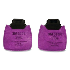 3M 7100213359 Secure Click HF-800 Series Cartridge/Filter P100 Magenta