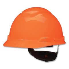 3M 7100239999 SecureFit Pressure Diffusion Ratchet Suspension w/UVicator Hard Hats and Caps, Cap, Hi-Vis Orange