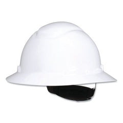 3M 7100240027 SecureFit Pressure Diffusion Ratchet Suspension UVicator Full-Brim Hard Hat White