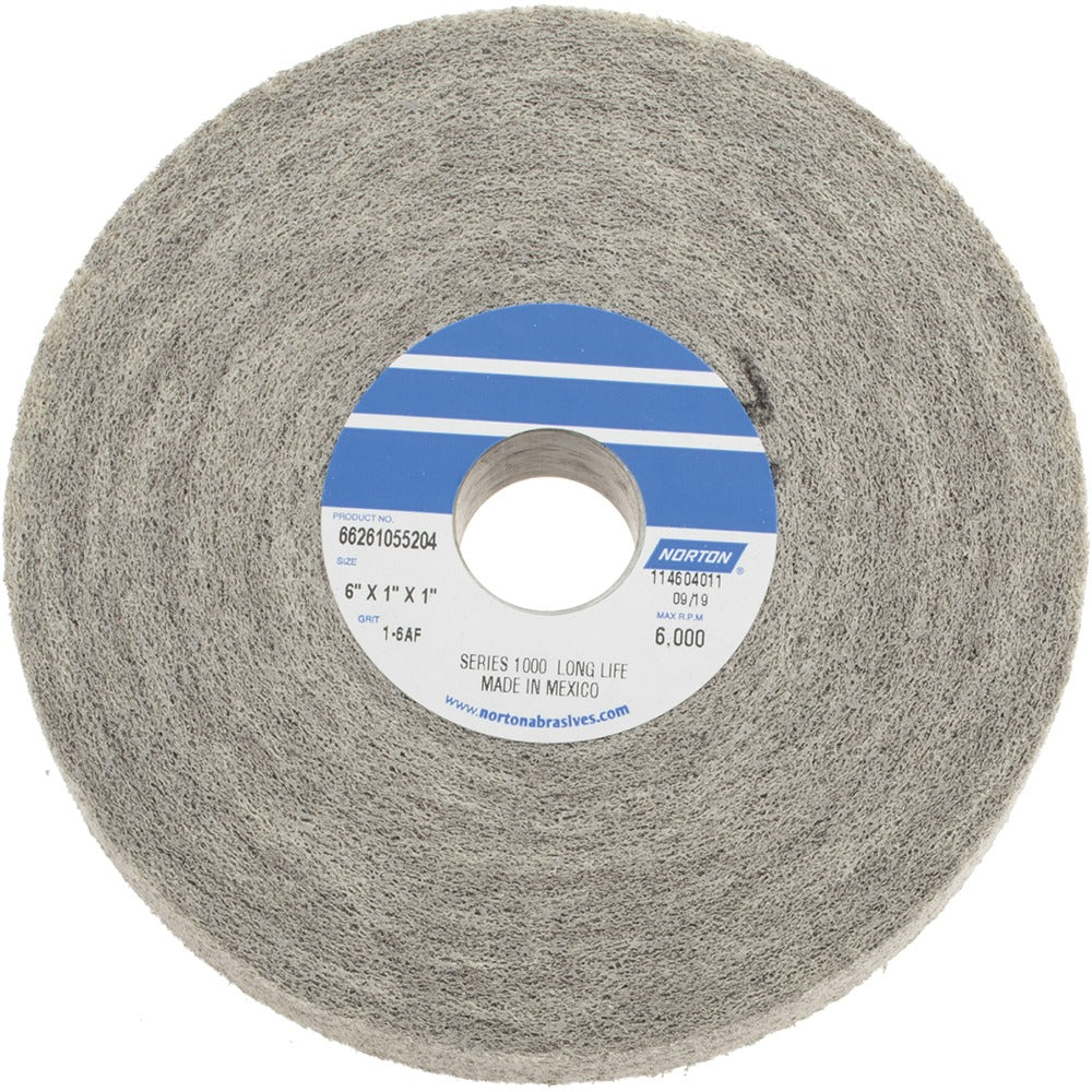 NORTON Norton 66261055204 Convolute Deburring Wheel 6 in Density 6