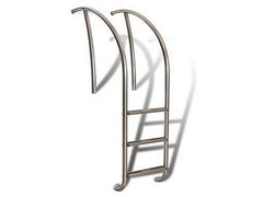 S.R.Smith ART-1003-MG Artisan Series 24 3-Step Ladder | .065 Thickness 316L Stainless Steel 1.90 OD Marine Grade