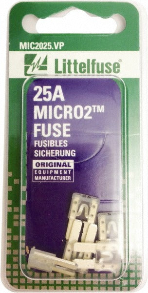 LITTELFUSE Littelfuse 0327025 25A 32VDC Sub-mini MICRO2 Automotive Fuse