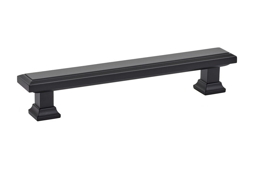 EMTEK Emtek 86492US19 Geometric Cabinet Pull Flat Black