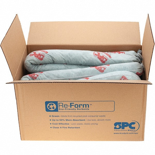 BRADY Brady Spc Sorbents MS-806 Absorbent Sock 12 Gal 96 Inches