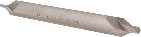 HERTEL Hertel H-81186070600 Combo Drill Countersink Size 7 Cobalt