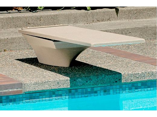 S.R. Smith 68-210-73620 SR Smith 6' Flyte-Deck II Stand Gray with Fibre-Dive Board