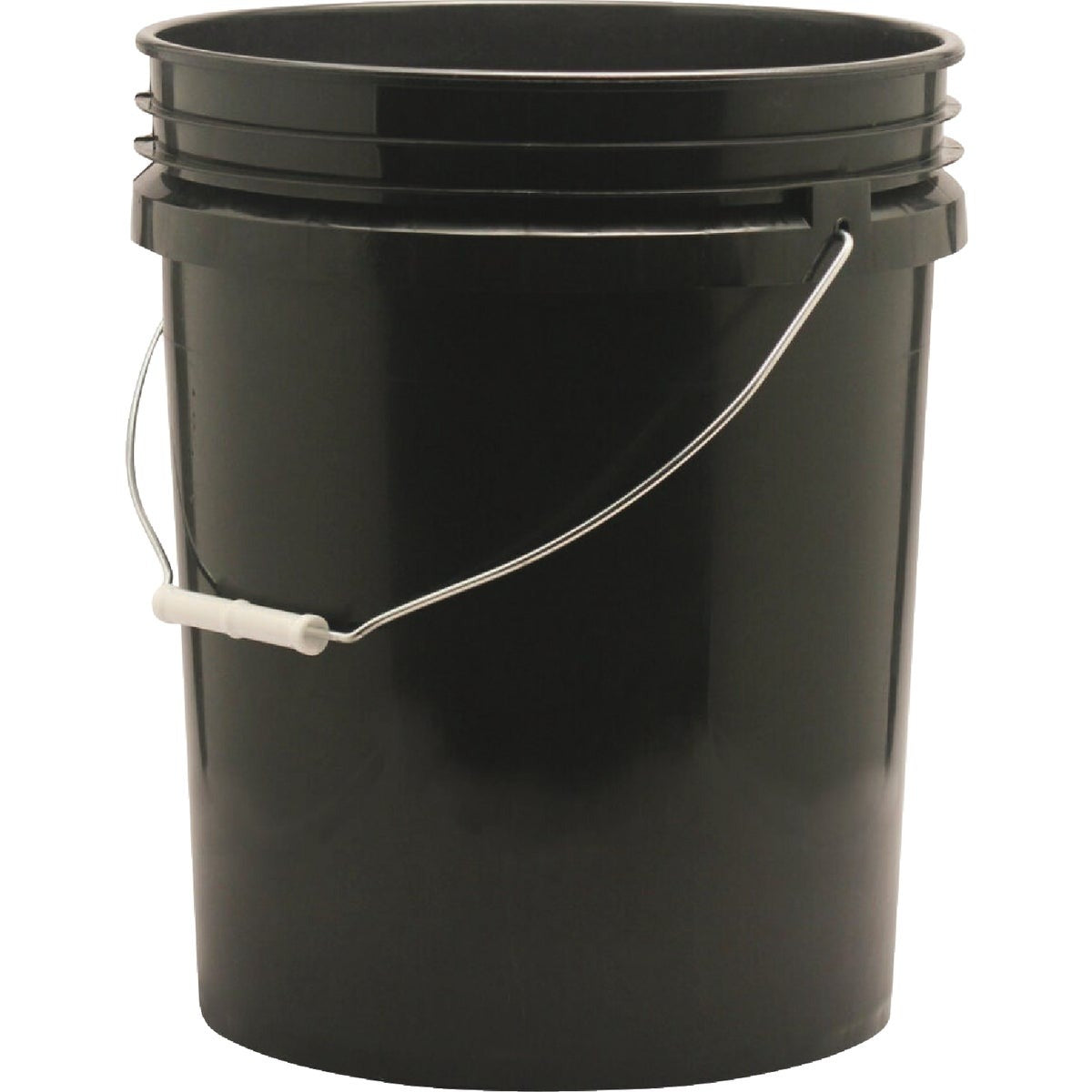 LEAKTITE Leaktite 1123025 5 Gallon Black Plastic Utility Pail