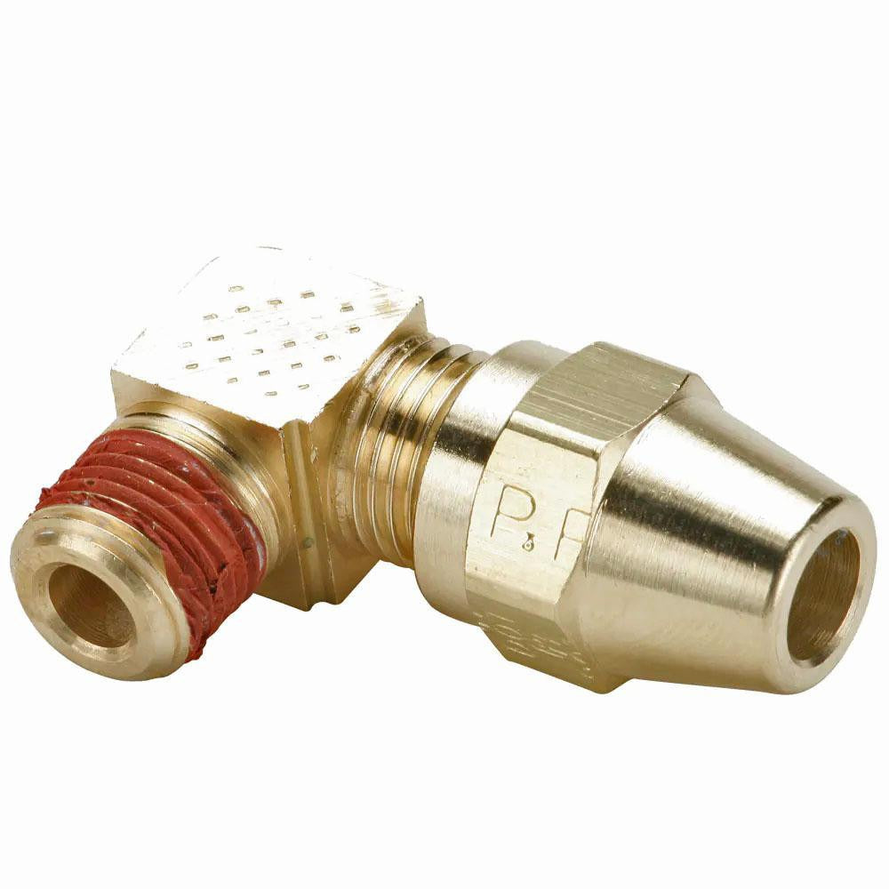 PARKER Parker VS269AB-8-8 Compression Male Elbow 1/2-14 Nptf Brass