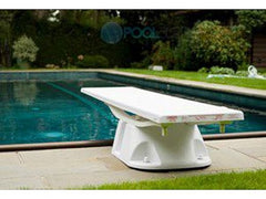 S.R.Smith 68-211-5982 Salt Jump System with Frontier III Board Complete | 8' | Radiant White with White Tread