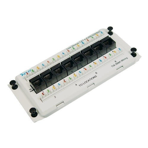 ICC Icc ICRESDPB2C Cat6 8 Port Keystone Jack Module