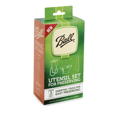 BALL Ball 1440010809 3-piece Canning Utensil Set Jar Lifter Funnel