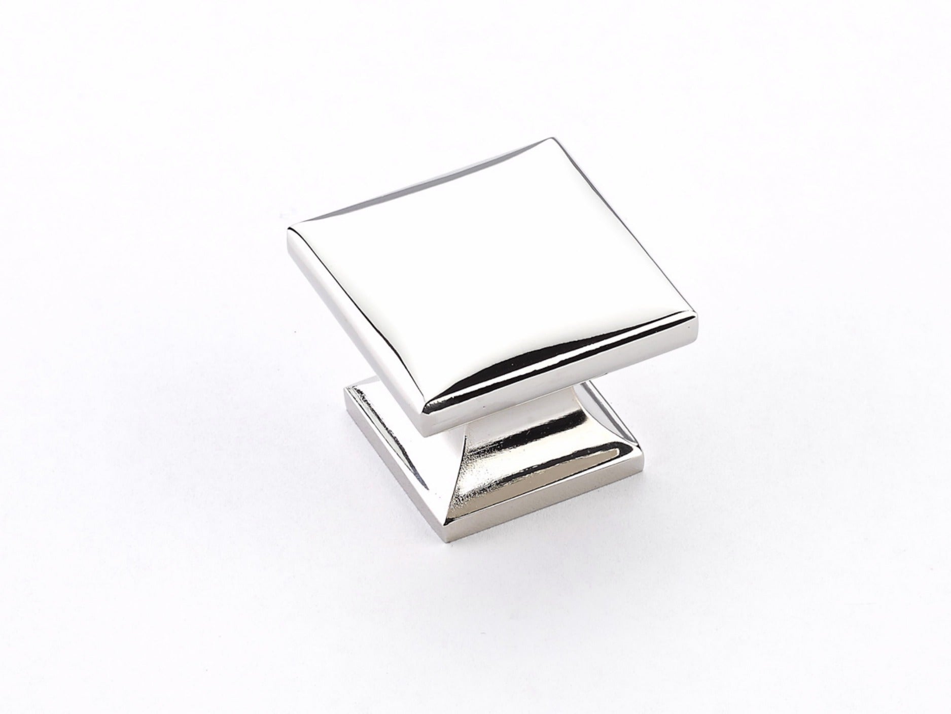 SCHAUB Schaub 219-PN Square Cabinet Knob Polished Nickel
