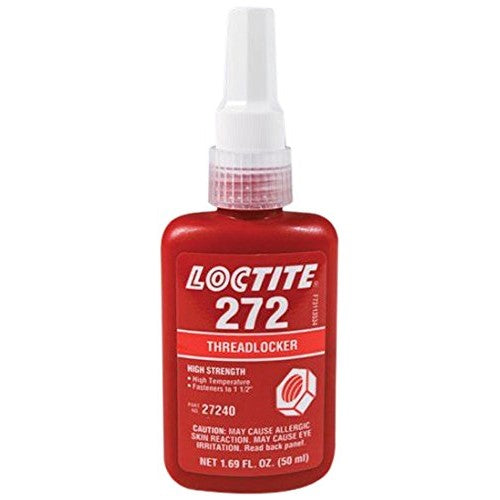 Loctite LOC88442 272 High Strength/High Temperature Thread Sealant 50 ml Bottle 079340272407