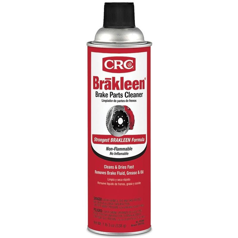 05089 CRC BrakleenÂ® Brake Parts Cleaner, Colorless, 20oz Aerosol