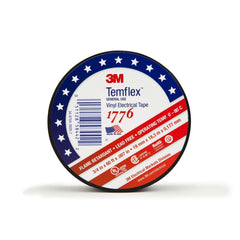 3M 7010398066 Temflex Vinyl Electrical Tape 1776 3/4 inches x 60 Feet Roll 100 Per Case