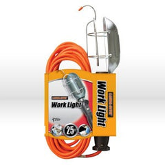 0691 Coleman Work Light,Orange Trouble Light-Metal Guard,16/3SJt 13A,25'