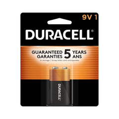 Duracell MN1604 9V Alkaline Battery Coppertop 1 Pack Replacement MN1604B1Z