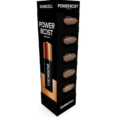 Duracell 4133304341 Coppertop 46 Ct of 24 Packs Tower Display