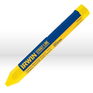 Irwin IR66406 Yellow Marking Crayons, Pack of 1 Crayon