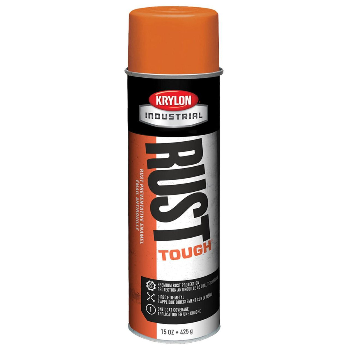 Krylon R00559 Industrial Rust Tough Acrylic Enamel Safety Orange OSHA 20oz Spray Paint