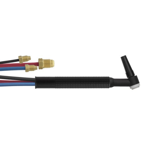 XTRweld 20F-12-R Flex Braided Rubber Water Cooled 250A Torch Kit