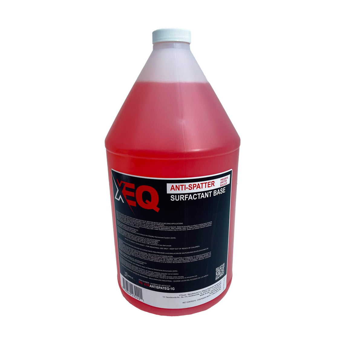 XTRweld XTRANTISPATEQ1G Anti-Spatter Spray, Robotic & Torch Blow-Down Formula EQ, Red, 1 Gallon, ANTISPATEQ-1G