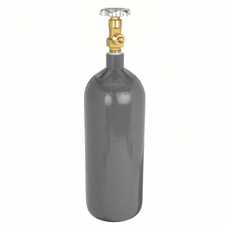 XTRweld CYLISG580-20 Industrial Gas Cylinder Inert 20 cu ft CGA 580 Gray 840349000000