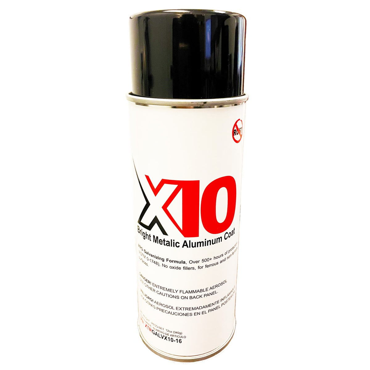 XTRweld XTRWELDGALVX1016 GALVX10-16 Bright Zinc Compound Cold Spray 16 oz 840349000000