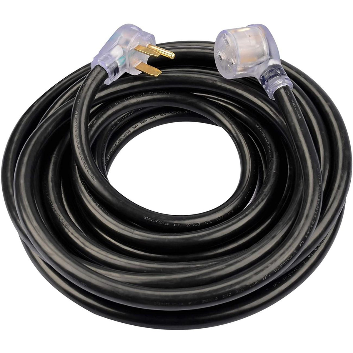 Direct Wire EC0011 Welder Extension Cord 50ft 250V Black DIREC0011