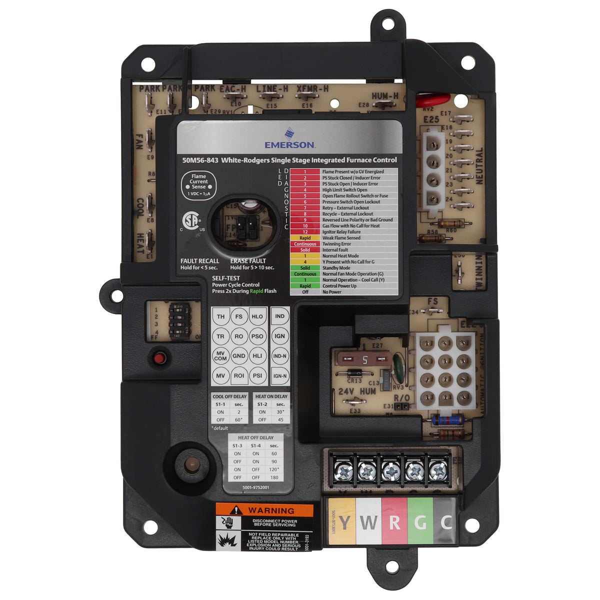 White-Rodgers 50M56U-843 Universal Integrated Furnace Control