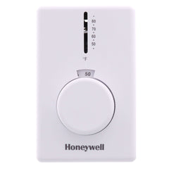 Honeywell Home T4398A1021 Line Voltage Mechanical Thermostat Electric Heat 240V White