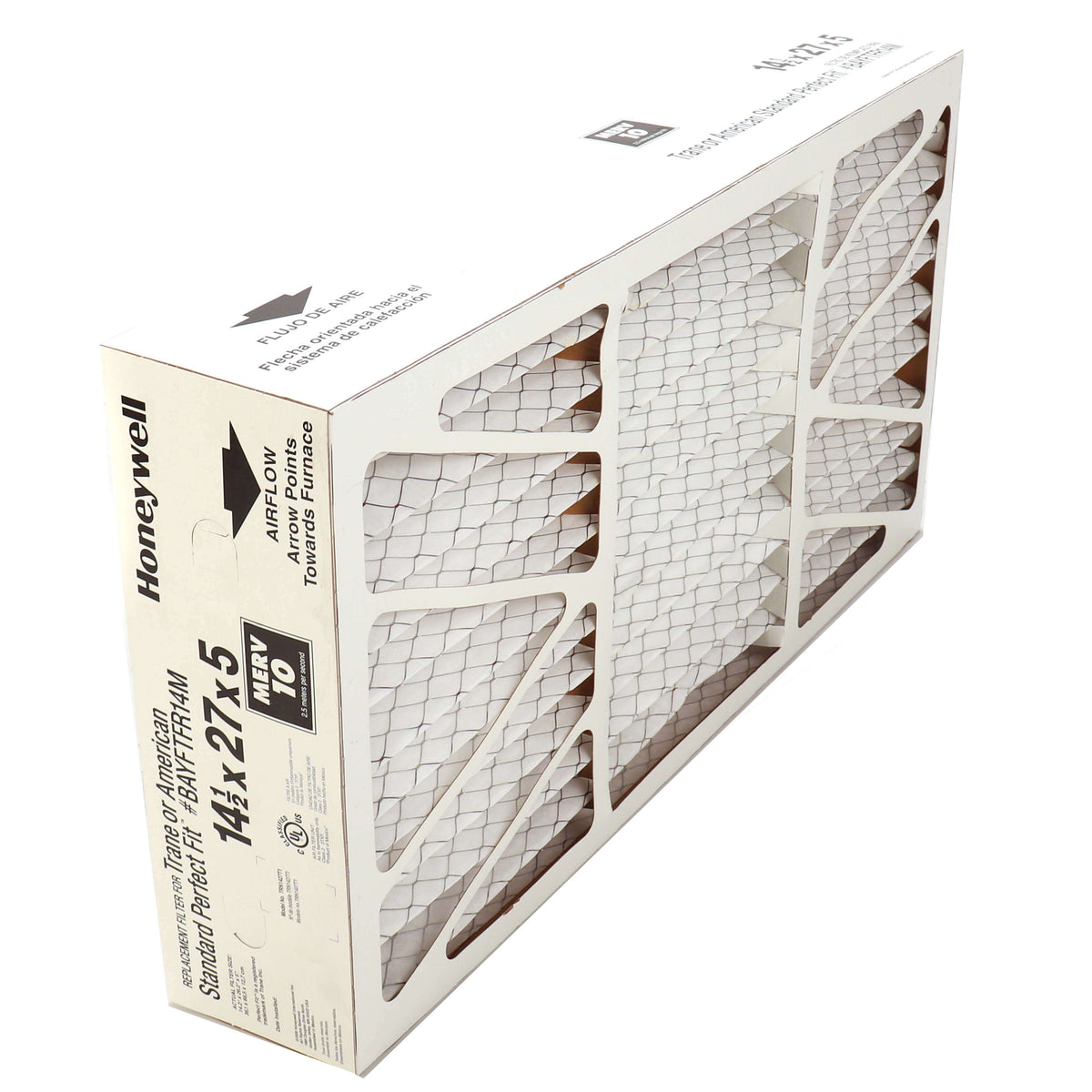 Resideo TRN1427T1 14.5x27x5 Perfect Fit Air Filter MERV 10