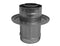 Noritz America Corporation CWF Concentric Straight Vent Pipe with Wall Flange, 3 Inside Diameter
