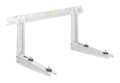 Mini Split Wall Bracket Pre Assembled with Built In Level 176 lb per Leg 350 lb Capacity