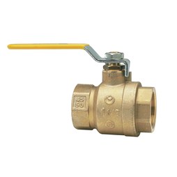 Watts Regulator FBV-3C1/2 Ball Valve FBV-3C Brass 1/2 Inch Threaded 2 Piece Lever PTFE 0547102