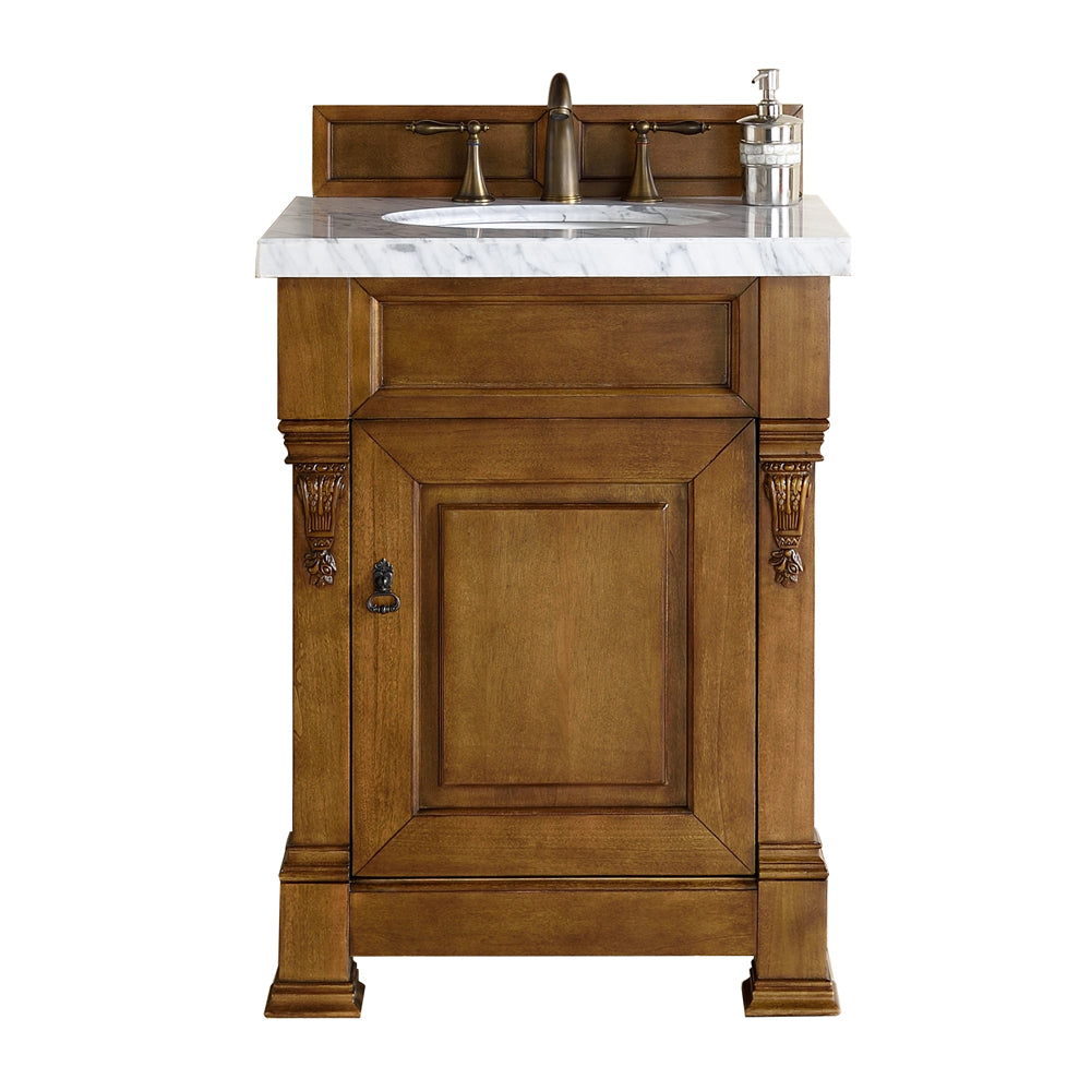 James Martin Vanities 147-114-V26-COK Brookfield 26 Country Oak Single Vanity